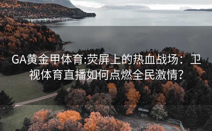 GA黄金甲体育:荧屏上的热血战场：卫视体育直播如何点燃全民激情？